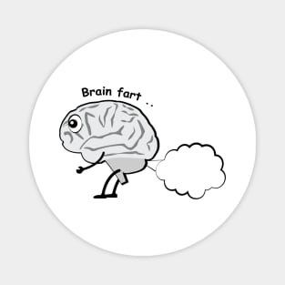 Brain Fart - Funny Character Magnet